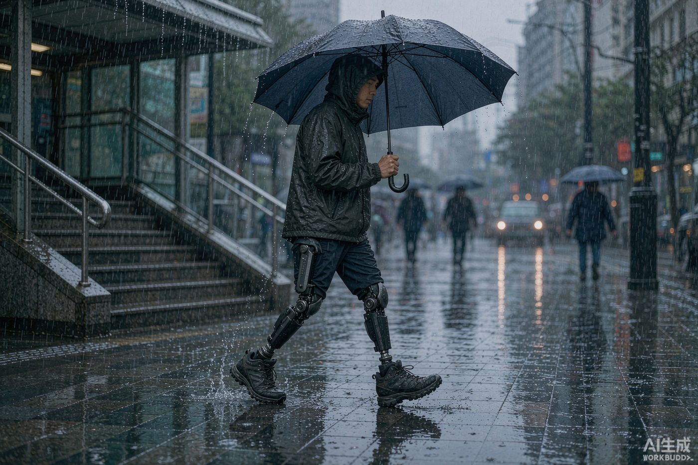 雨天、楼梯和长途旅行：三个生活场景的预案
